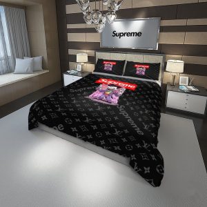 Louis Vuitton Premium Fashion Limited Luxury Brand Bedding Set Home Decor -Min00536