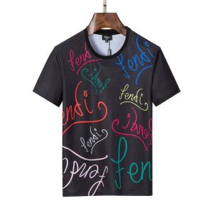 New Arrival Fendi Luxury Brand Unisex T-Shirt Gift Hot 2025 Oder042