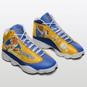 Air Jordan Shoes Disney Gift Beauty and the Beast US Man Woman PEA0011