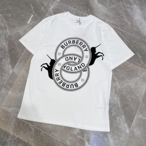 Limited Burberry Luxury Brand Unisex T-Shirt Gift PEA31001