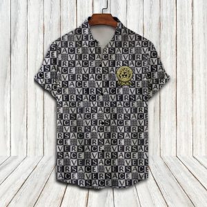 Versa.ce medusa caro luxury brand premium fashion hawaii shirt for men PEA31215