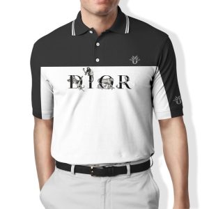 Men’s Polo Shirt 3D – Printed Christian Dior Logo 3D – PEA31304