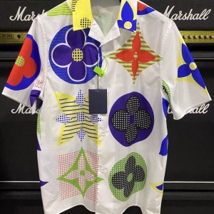LV Luxury Brand Premium Fashion Hawaii Shirt For Men PEA31452