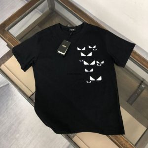 New Arrival Fendi Luxury Brand Unisex T-Shirt Gift Hot 2025 PEA31718