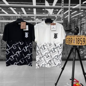 Limited Burberry Luxury Brand Unisex T-Shirt Gift PEA31855