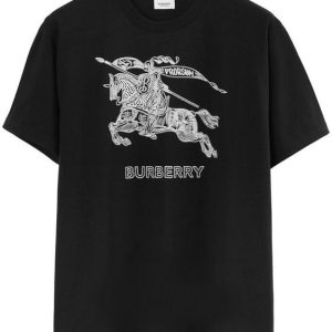 Limited Burberry Luxury Brand Unisex T-Shirt Gift PEA31927