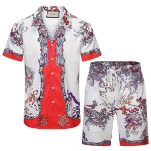 New Arrival GC Combo Hawaii Shirt, Shorts Hot 2025 PEA32098