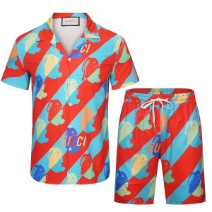 New Arrival GC Combo Hawaii Shirt, Shorts Hot 2025 PEA32101