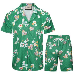 New Arrival GC Combo Hawaii Shirt, Shorts Hot 2025 PEA32104