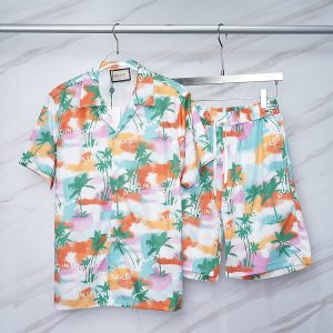 New Arrival GC Combo Hawaii Shirt, Shorts Hot 2025 PEA32108