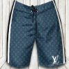 LV Blue Fashion Logo  Brand Shorts For Men Hot 2025 PEA400019
