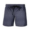 LV navy white logo pattern Beach Shorts Swim Trunks Hot 2025 PEA400023
