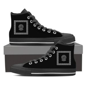 Gianni Versa.ce Black High Top Shoes Sneakers Hot 2025 For Men Women PEA5007