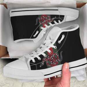 GC Black Snake High Top Shoes Sneakers Hot 2025 For Men Women PEA5020