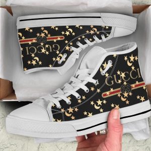 GC White Star High Top Shoes Sneakers Hot 2025 For Men Women PEA5023