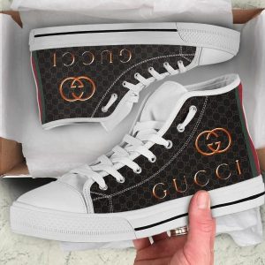 GC Black White High Top Shoes Sneakers Hot 2025 For Men Women PEA5025