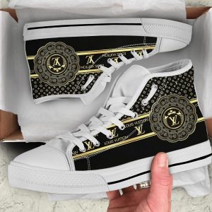 Louis vutton High Top Shoes Sneakers Hot 2025 For Men Women PEA5008