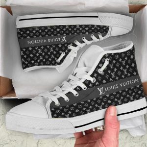 Louis vutton High Top Shoes Sneakers Hot 2025 For Men Women PEA5010