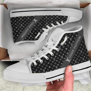 Louis vutton High Top Shoes Sneakers Hot 2025 For Men Women PEA5012