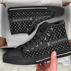 Louis vutton High Top Shoes Sneakers Hot 2025 For Men Women PEA5013