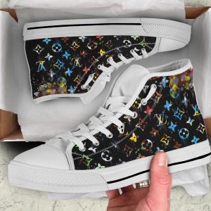 Louis vutton High Top Shoes Sneakers Hot 2025 For Men Women PEA5018