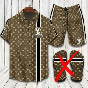LV Combo Hawaii Shirt, Shorts Hot 2025 – PEA8006