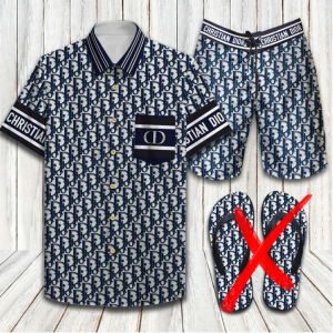 Dior Combo Hawaii Shirt, Shorts Hot 2025 – PEA8013
