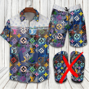 LV Combo Hawaii Shirt, Shorts Hot 2025 – DN9180267