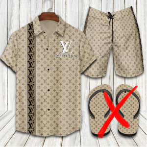 LV Combo Hawaii Shirt, Shorts Hot 2025 PEA8015