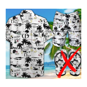 Dior Combo Hawaii Shirt, Shorts Hot 2025 – PEA8049