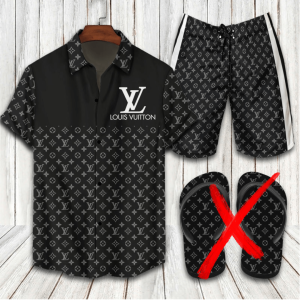 LV Combo Hawaii Shirt, Shorts Hot 2025 – PEA8056