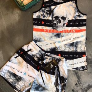 Combo Philip Plein Tank top and short pants hot brand for summer hot 2025 PEAT400022