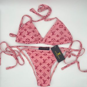 LV Pink Bikini 2 Pc Set PM01076