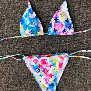 LV Pink Bikini 2 Pc Set PM01111