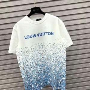 Louis Vuitton Luxury Brand Premium T-Shirt Outfit For Men Women -B9G-TX-PN2349001-WHITE