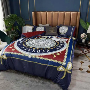 Versa.ce Mixing Color With Chains And Ribbons Bedding Set Queen