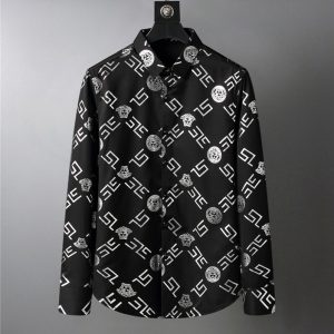Limited Versa.ce Long Sleeve Button Shirt for Men Hot 2025 V6911S
