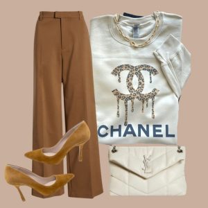Chanel Leopard Hot Brand Luxury Limited Edition T- Shirt-M0304004