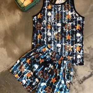 Combo PP Tank top and short pants hot brand for summer hot 2025 PEAT400023