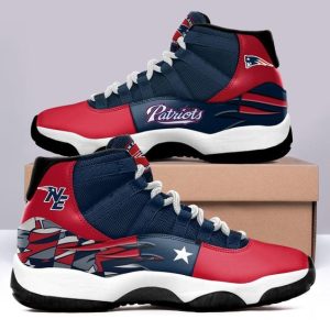 New england patriots sneaker Air JD11 gift for fan hot 2025 PEA1016