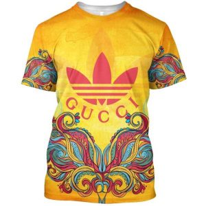 Gucci Adidas 3D Luxury Limited Edition T- Shirt-PM0149079