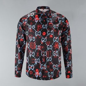 LIMITED 2025 Gucci LONG SLEEVE BUTTON SHIRT - DN31302