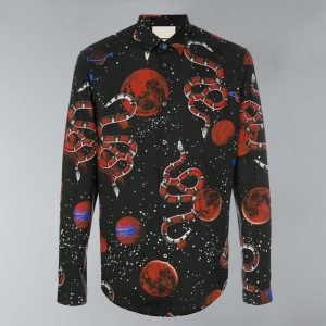 LIMITED 2025 Gucci LONG SLEEVE BUTTON SHIRT - DN31303