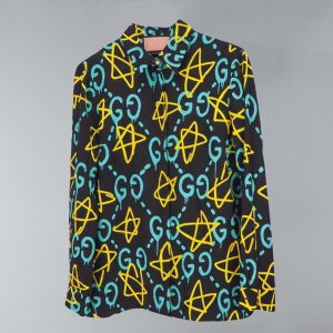 LIMITED 2025 Gucci LONG SLEEVE BUTTON SHIRT - DN01401