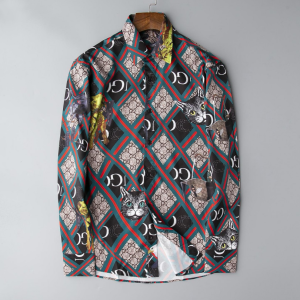 LIMITED 2025 Gucci LONG SLEEVE BUTTON SHIRT - DN01404