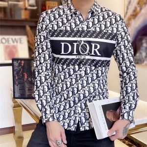 Dior Long Sleeve Button Shirt 2025