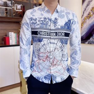 Dior Long Sleeve Button Shirt 2025