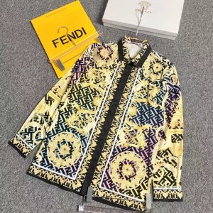 LIMITED 2025 Versace LONG SLEEVE BUTTON SHIRT - DN19712